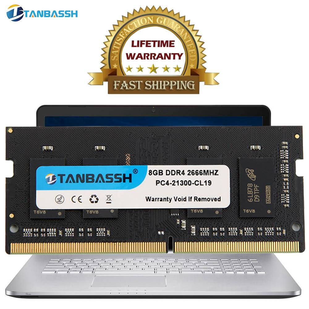 Laptop memory notebook RAM DDR4 4GB 8GB 16GB 2133MHZ 2400MHZ 2666MHZ 1.2V high performance so-dimm DDR4 Lifetime warranty